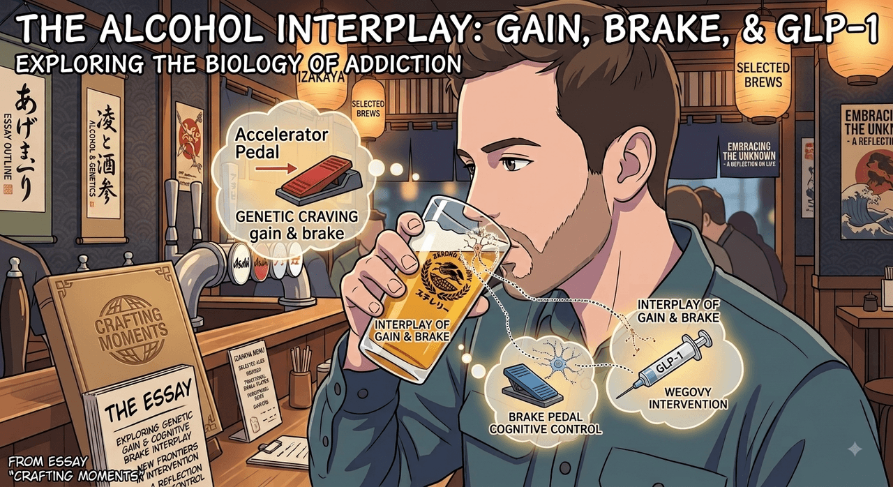 Is Loving and Being Unable to Quit Alcohol Genetic?