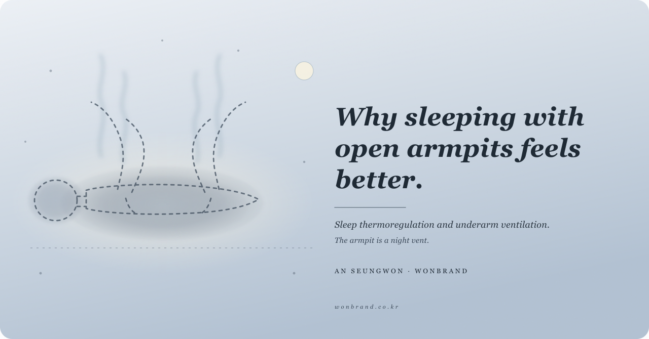 Why Does Sleeping with Your Armpits Open Feel Better?