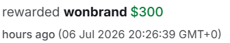Bugcrowd Reward $300